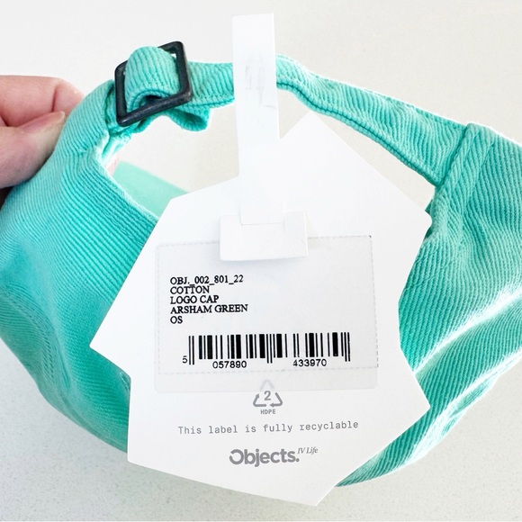 NWT Objects IV Life Green Cap - Picture 4 of 11